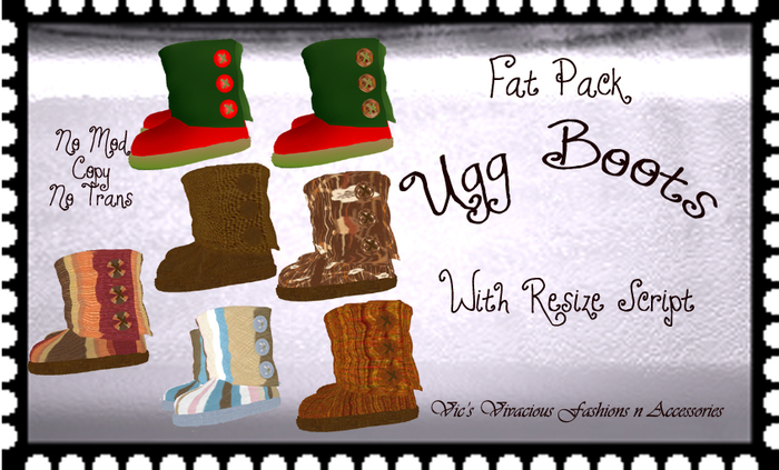 Fat Pack Ugg Boots (boxed)