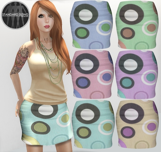 :[strip'd]: Retro Skirt [DEMO]