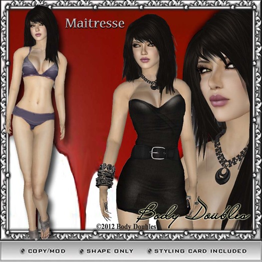 Maitresse Female Shape by Body Doubles 