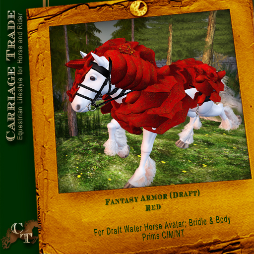 @CT@ Fantasy Armor Draft Red