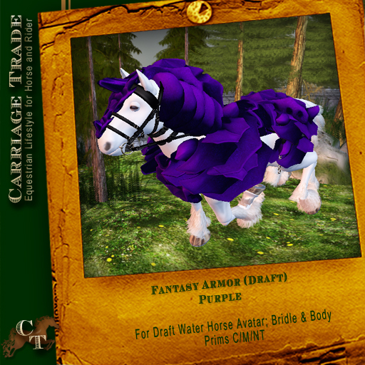 @CT@ Fantasy Armor Draft Purple