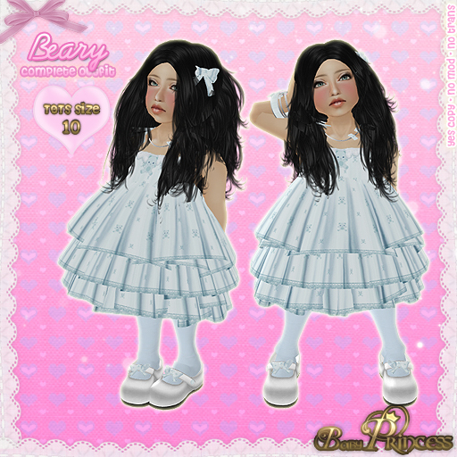 :*BABY*: Beary { tots } in blue - Cute dress toddler version