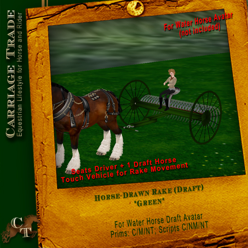 @CT@ Farm Rake (D) Green