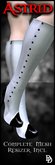 Dare Designs: Astrid mesh boots - white