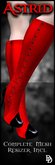 Dare Designs: Astrid mesh boots - red