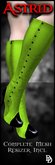 Dare Designs: Astrid mesh boots - chartreuse