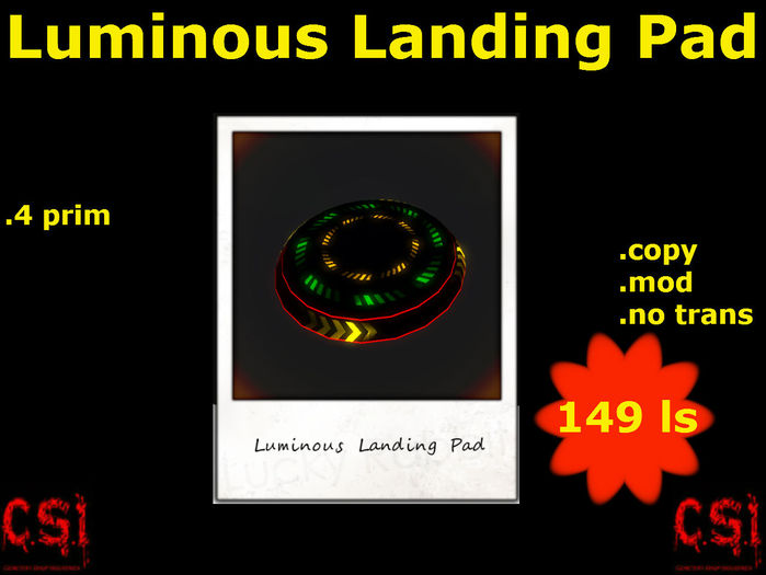 Luminous Landing Pad (box)