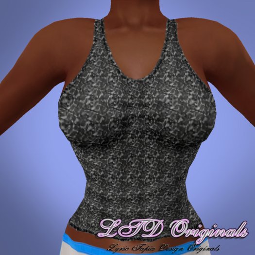 LTD Lace Print Tank Top