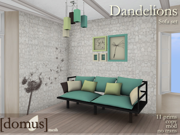 [domus] Dandelions - Sofa set