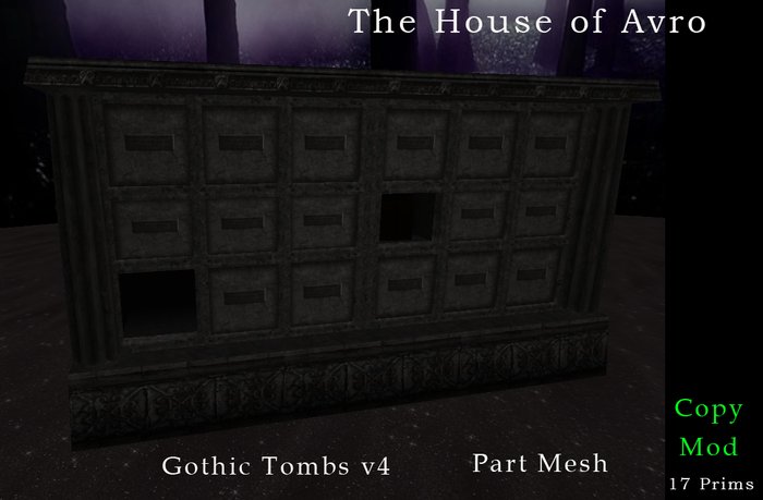 Gothic Tombs v4 Gothic furniture