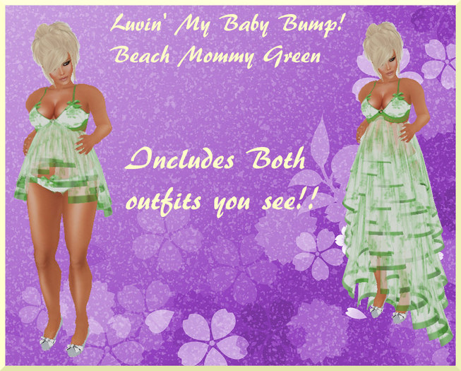 LMBB~Beach Mommy Green