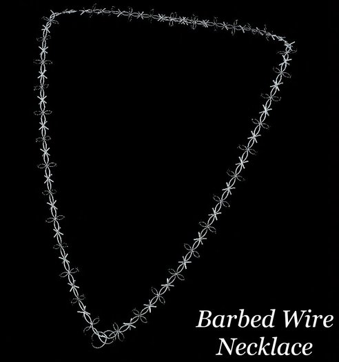 Barbed Wire Necklace