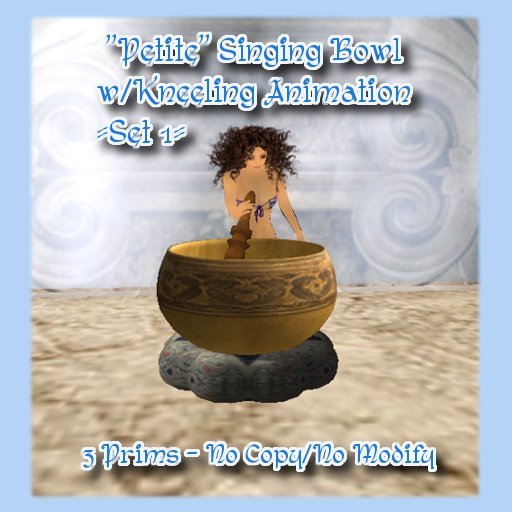 Petite Kneeling Singing Bowl Set 1