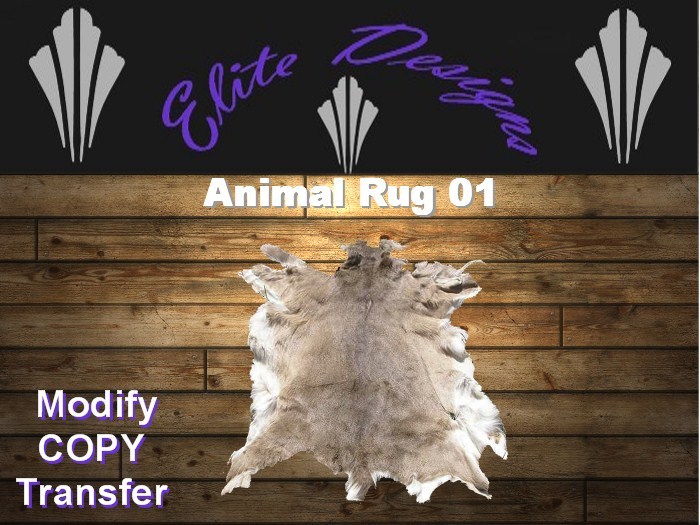 ~~ FULL PERM - Animal Skin Rug 01 ~~