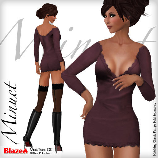 Blaze* Minuet Dress - Rudy (copy/mod)