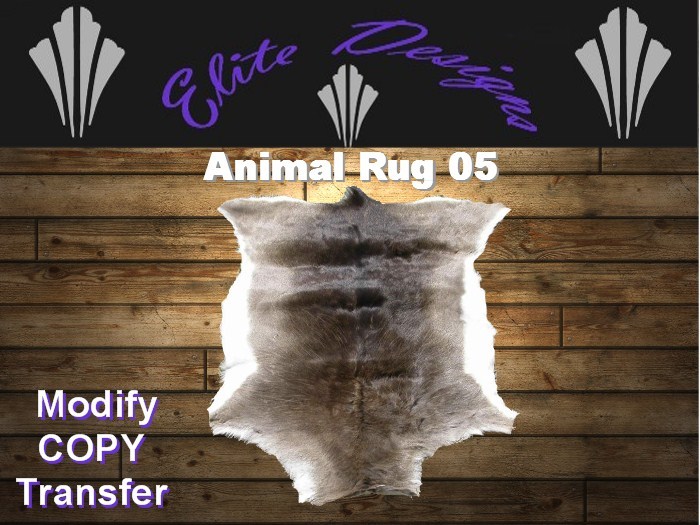 ~~ FULL PERM - Animal Skin Rug 05 ~~