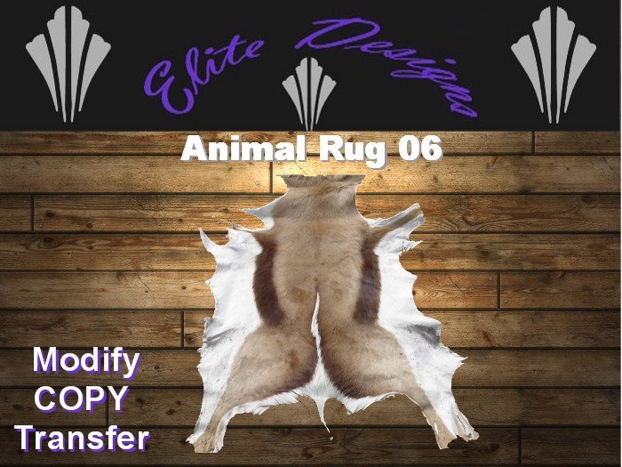 ~~ FULL PERM - Animal Skin Rug 06 ~~