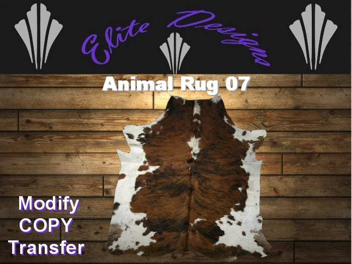 ~~ FULL PERM - Animal Skin Rug 07 ~~