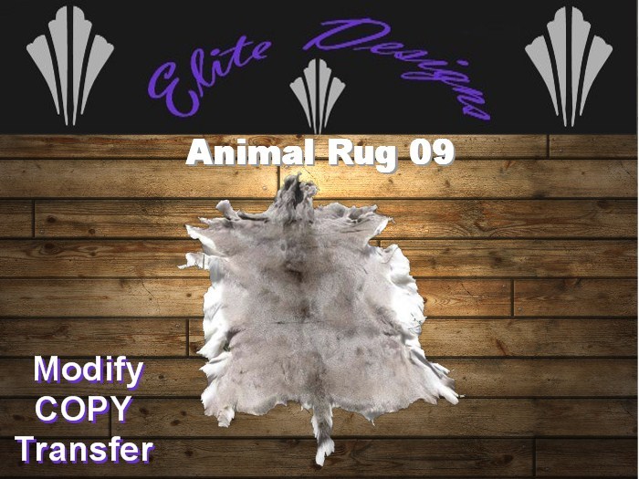 ~~ FULL PERM - Animal Skin Rug 09 ~~