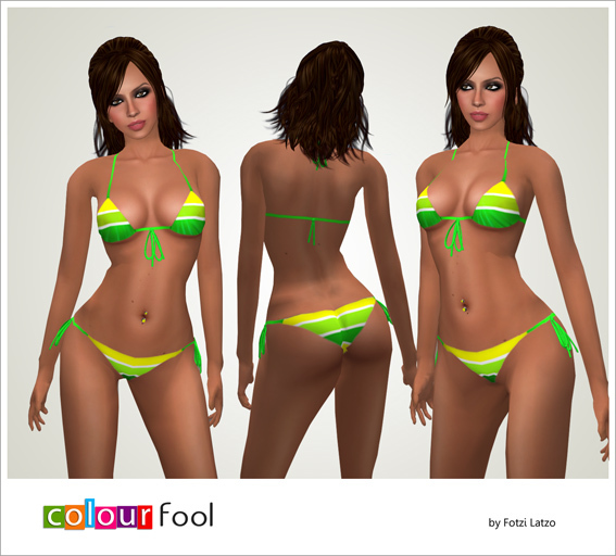 * FOTZI * Green Lemon Bikini