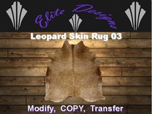 ~~ FULL PERM - Leopard Skin Rug 03 ~~