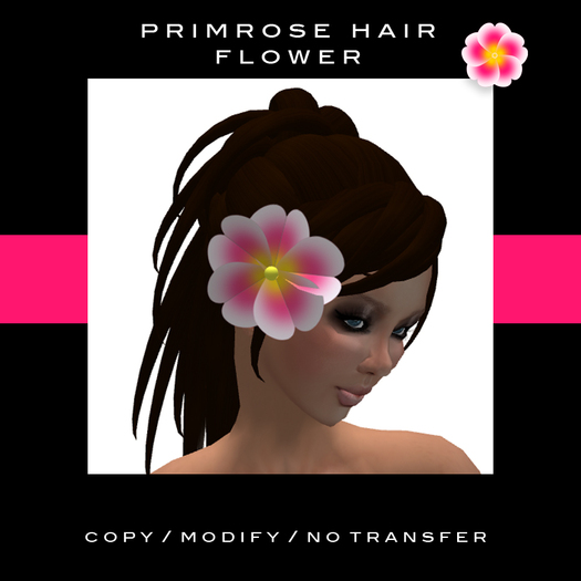 Primrose  Hair Flower - only L$5!