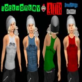 Off da Hook AIR Tanktop by SockMonkey - Fat Pack