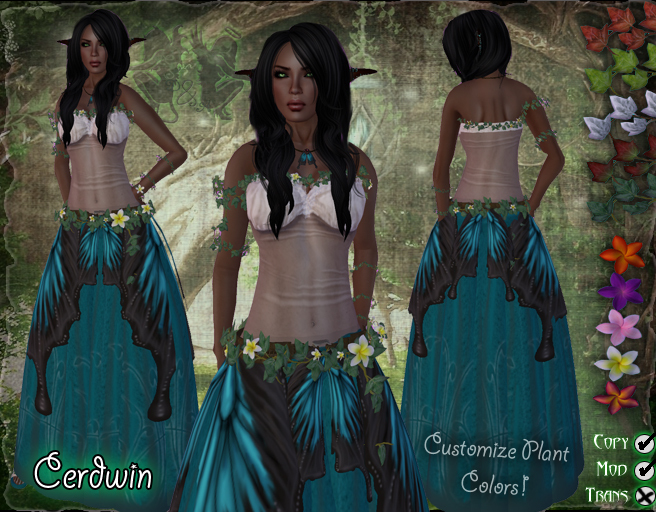 D&A Cerdwin Blue Ivy Seasonal Gown