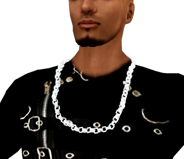 Unisex Large Link Silver Chain (mod/trans)
