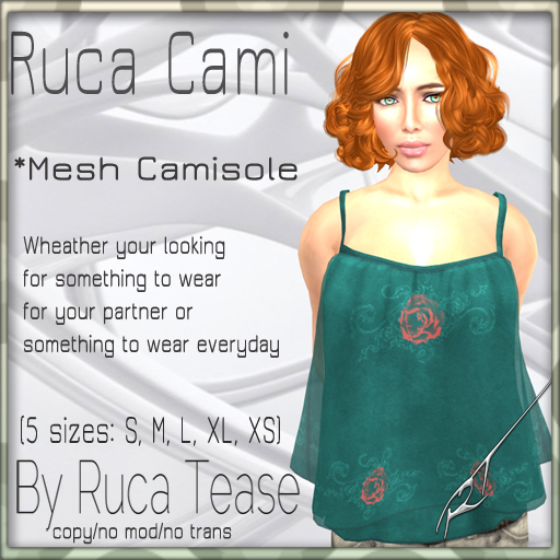 Mesh camisole / Tank top sleevless