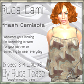 Mesh camisole / Tank top sleevless