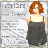 Mesh camisole / Tank top sleevless