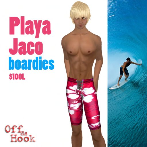 Off da Hook Boardies - Playa Jaco
