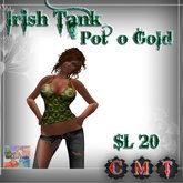 Irish Tank -pot o gold-
