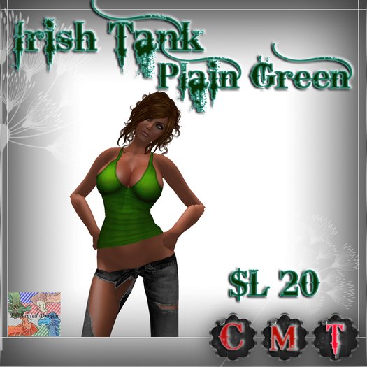 Irish Tank -green-