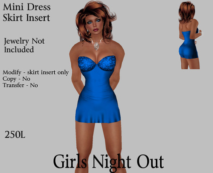 royal blue night out dress