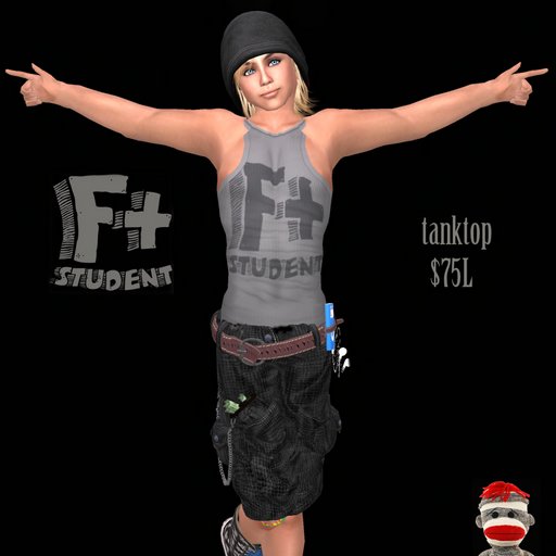 Off da Hook F+ Student Tee by SockMonkey