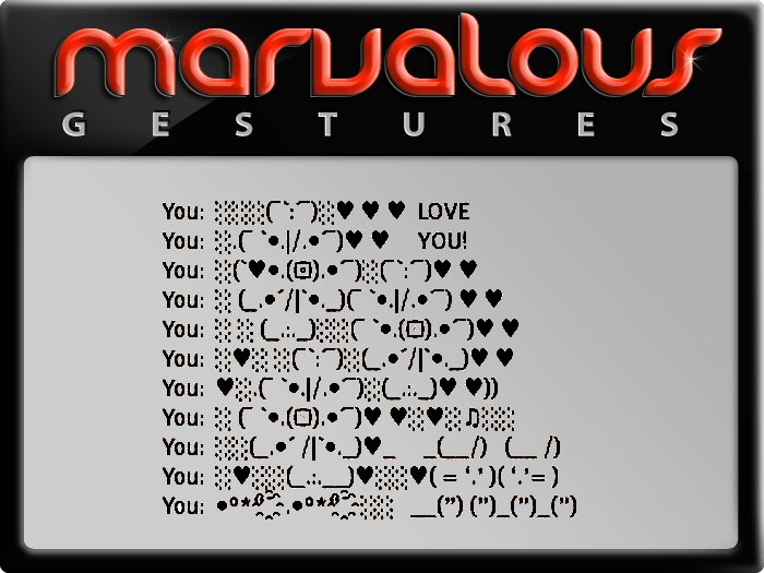 LOVE YOU BUNNIES GESTURE
