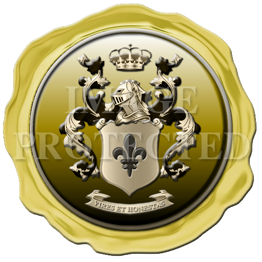 Heraldic Yellow Seal
