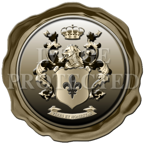 Heraldic Gold Seal