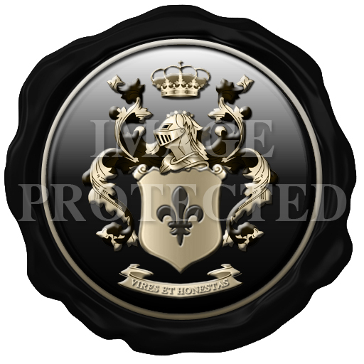 Heraldic Black Seal