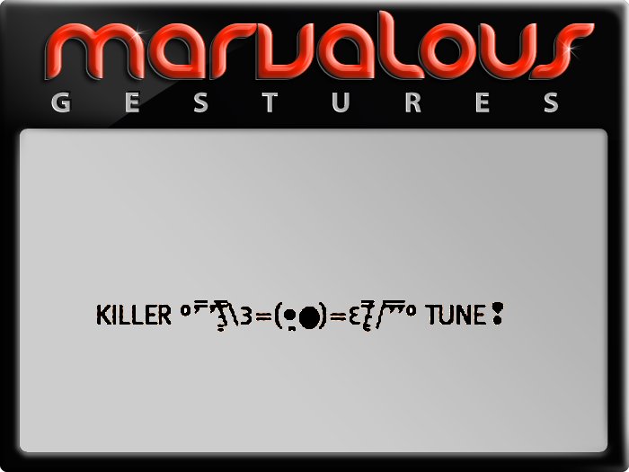 KILLER TUNE! GESTURE