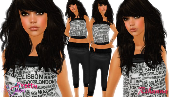 .::PrettyGirl::. Rihanna Avatar With Mesh Outfit- Promo 99L