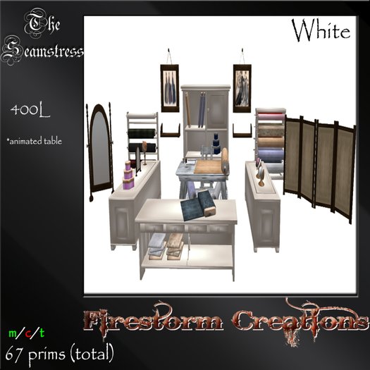 *FS* The Seamstress (white) bolted