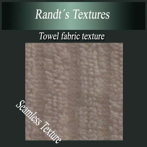 Randt's Towel Fabric Texture ***PROMO***
