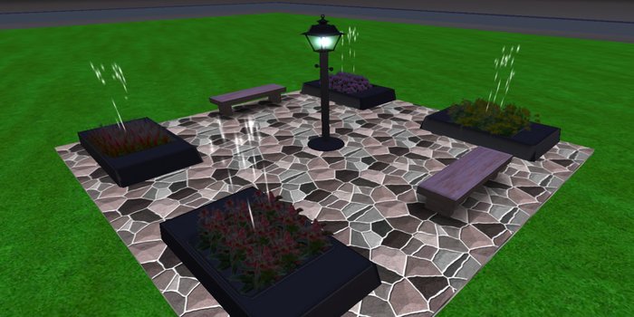 MINI MEDITATION FOUNTAIN GARDEN byGabe