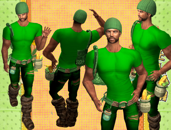 PERAS VERDES OUTFIT MALE
