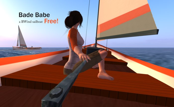 Bade Babe Sailboat