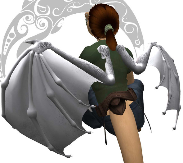 [FAUX] Furry Wings Small