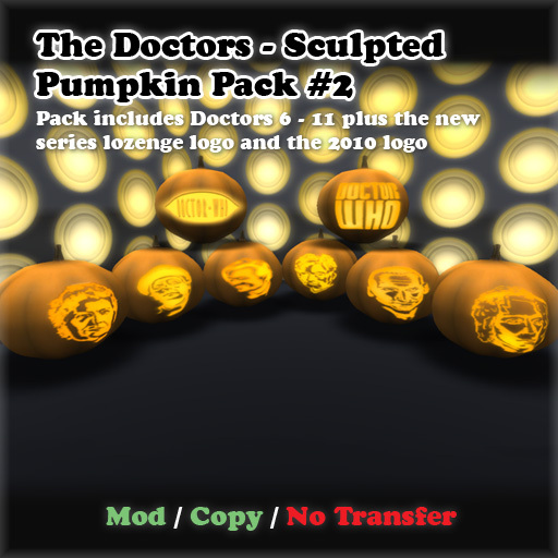 The Doctors Pumpkins Pack 2 (Boxed)